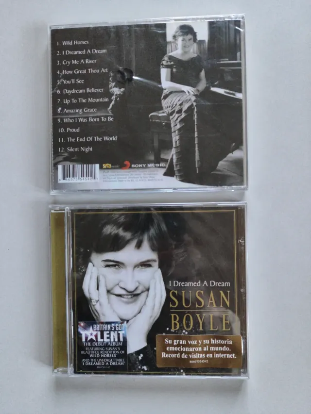 SUSAN BOYLE. THE PRIESTS. PERGOLESI.TOSCANINI.CDs.