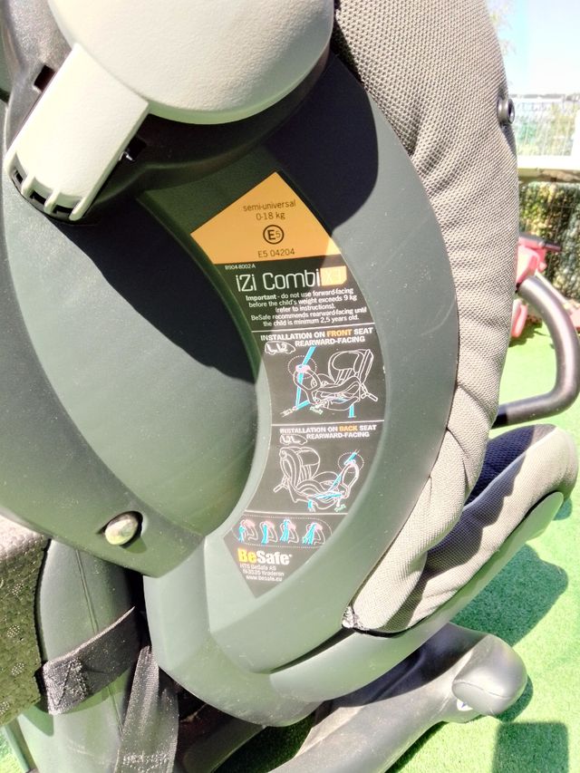 silla niñ@ be safe izi combi