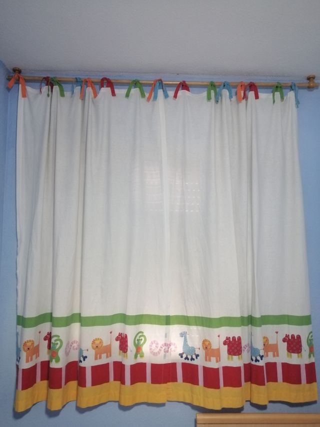 cortinas infantiles
