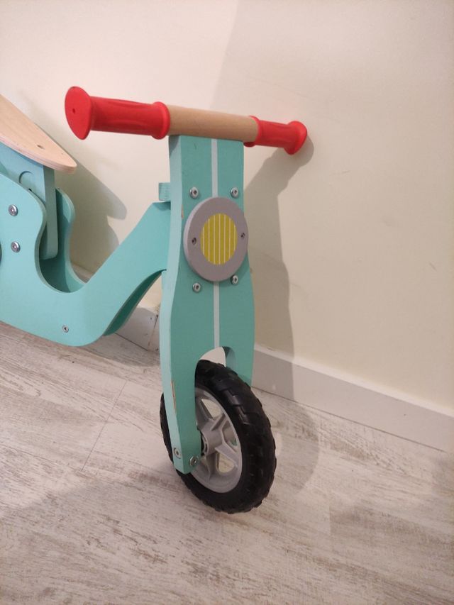 Bici sin pedales... Vespa 