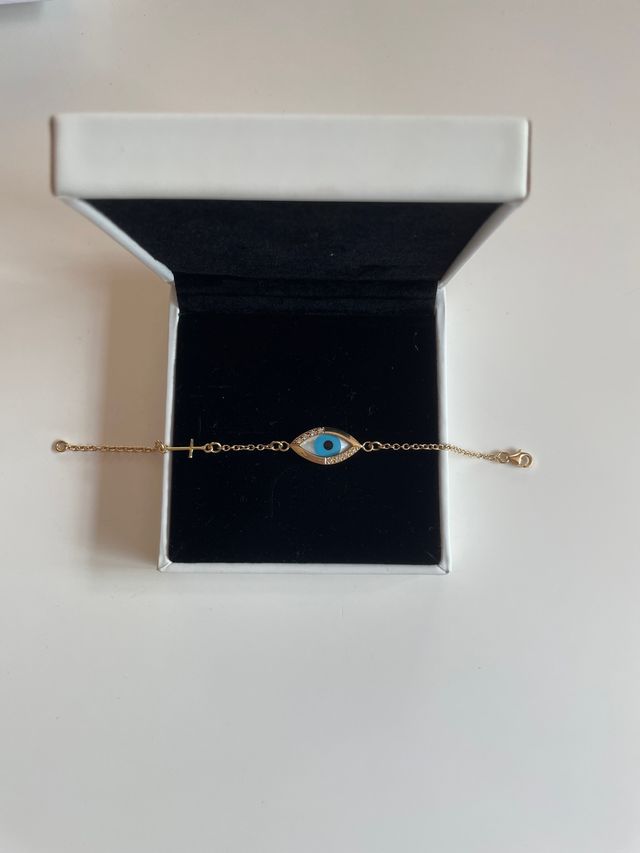 Pulsera oro ojito