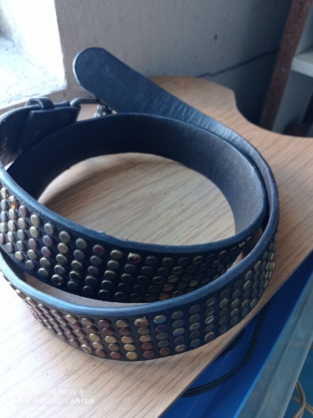 cinturón de tachuelas 80 cm años 90