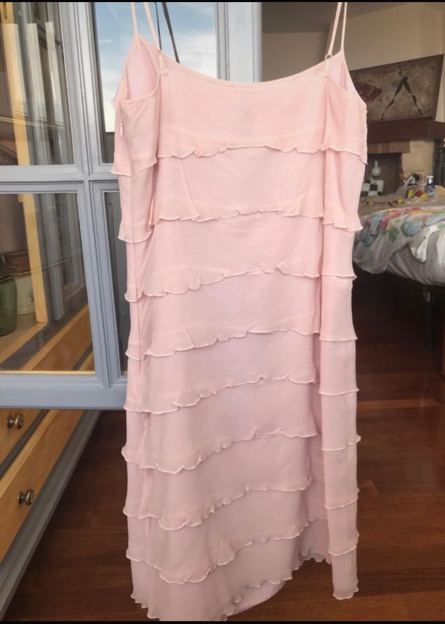 Vestido rosa Seda Auténtica al 50% dto NEW!