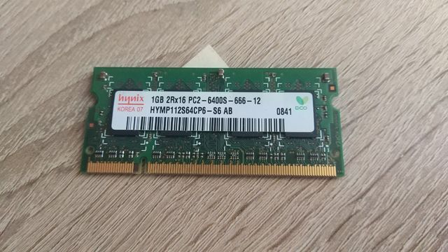 Memoria RAM 1GB PC2 6400S