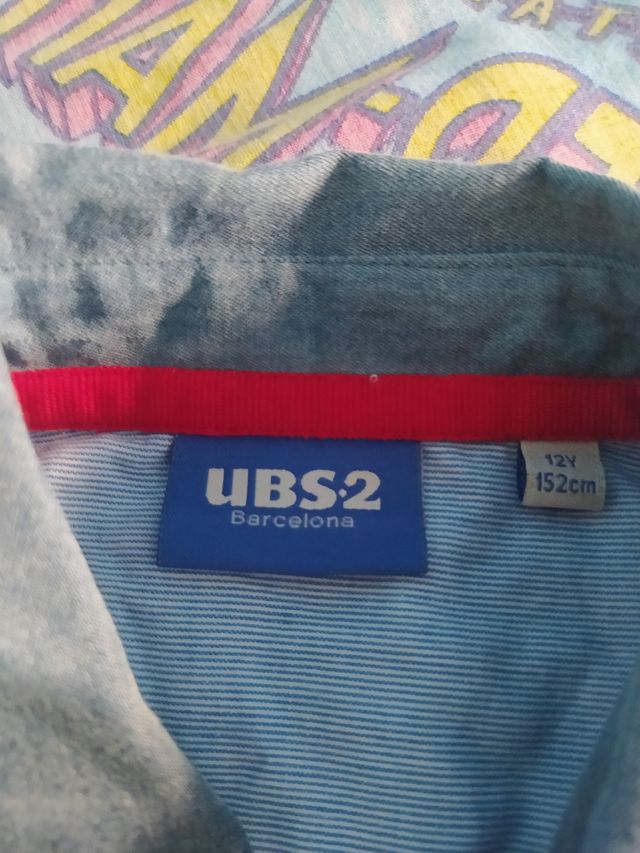 camisa talla 12 años
