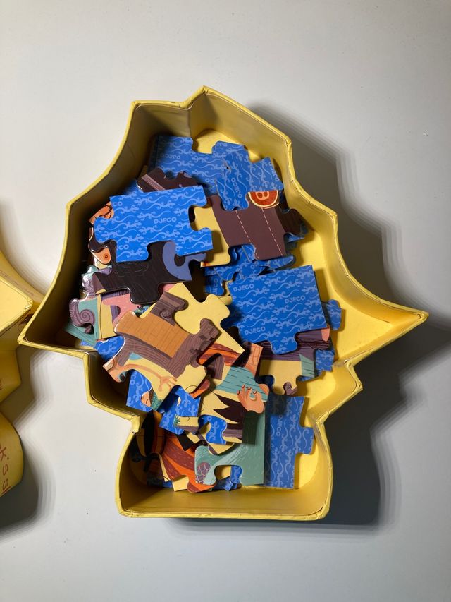 Puzzle pirata infantil 54