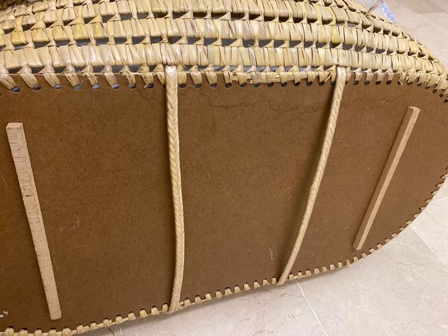 Colecho para bebé de mimbre