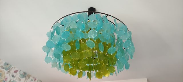 LÁMPARA CONCHAS LOJA DO GATO PRETO