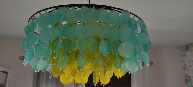 LÁMPARA CONCHAS LOJA DO GATO PRETO