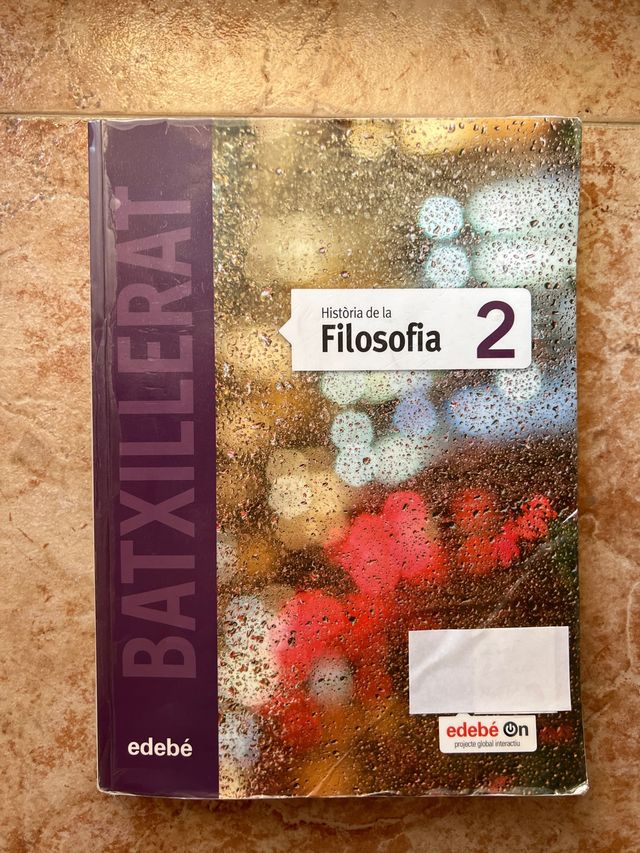 Història De La Filosofia 2n Batxillerat De Segunda Mano Por 10 Eur En Història De La Filosofia 2n Batxillerat De Segunda Mano Por 10 Eur En