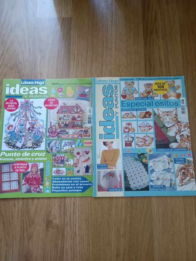 revistas punto de cruz