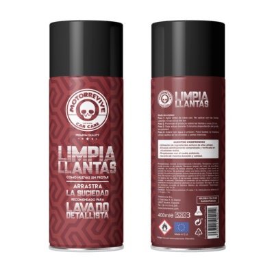 LOTE 800 Limpia Llantas para Coche y Moto.