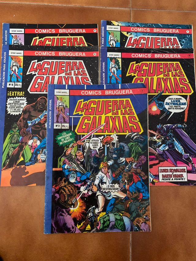 Còmics la guerra de las galaxias
