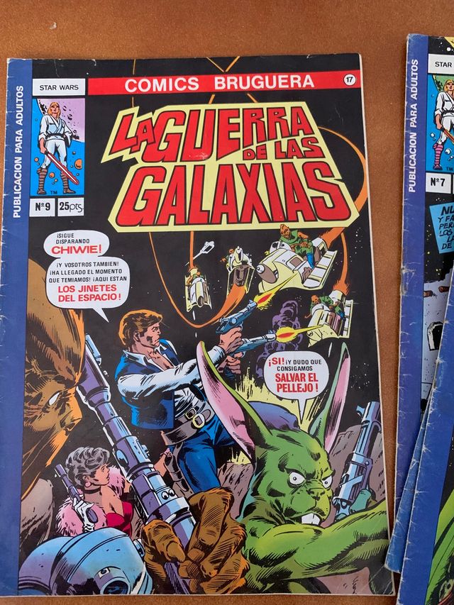 Còmics la guerra de las galaxias