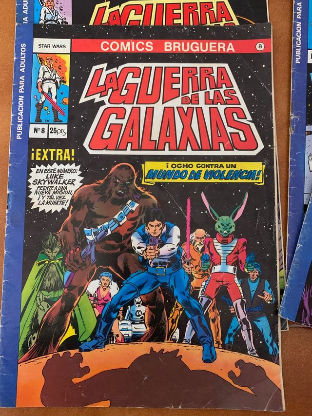 Còmics la guerra de las galaxias