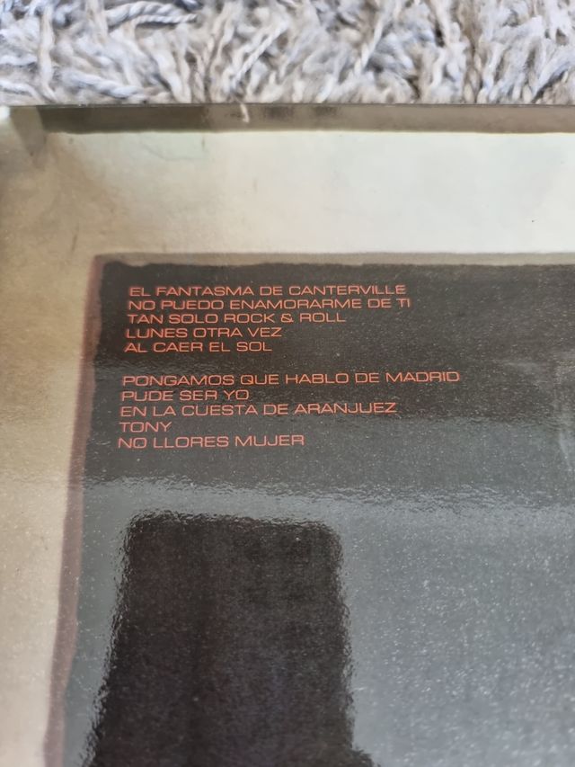 vinilo Antonio flores al caer el sol