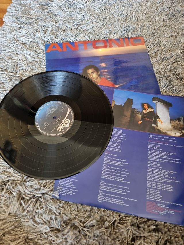 vinilo Antonio flores al caer el sol