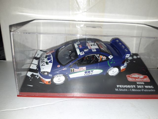 PEUGEOT 307 WRC STOHL RALLY MONTECARLO 2006 1/43
