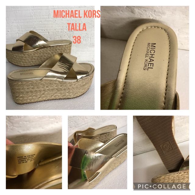 SANDALIAS ZUECOS MICHAEL KORS T.38