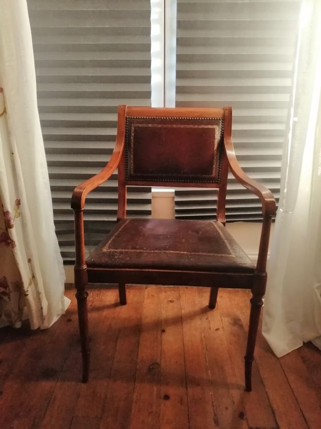 silla estilo ingles antigua