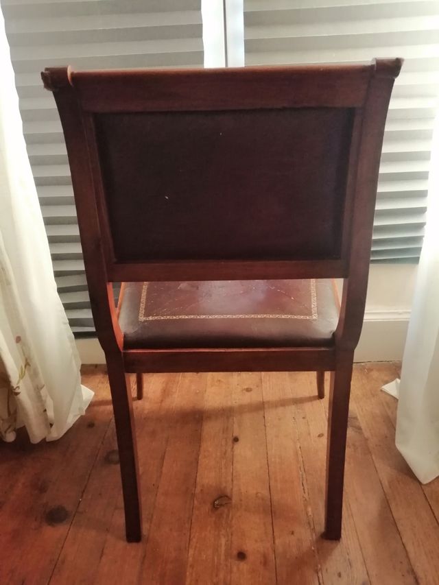 silla estilo ingles antigua