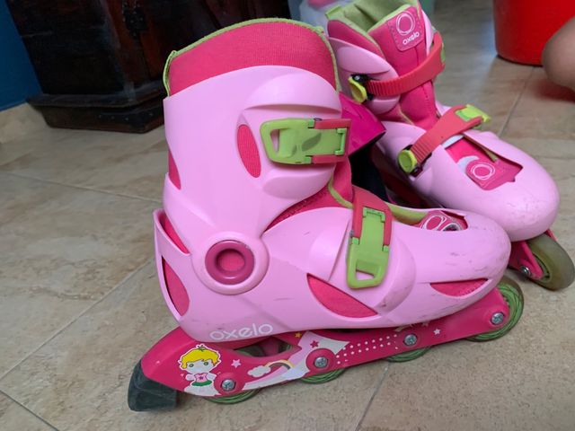 Patines en línea con casco y bolsa