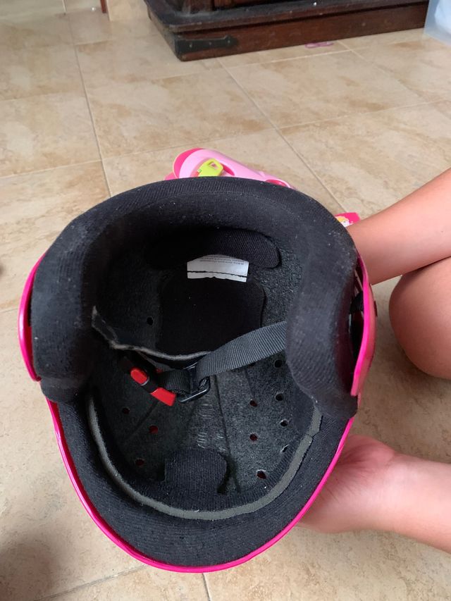 Patines en línea con casco y bolsa