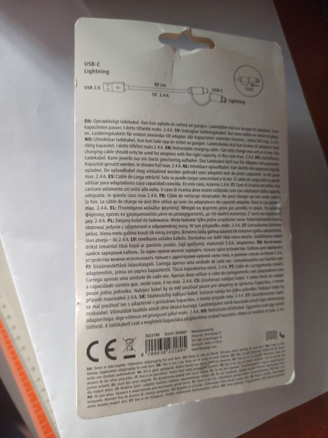 Bateria cargador móviles android y iphone