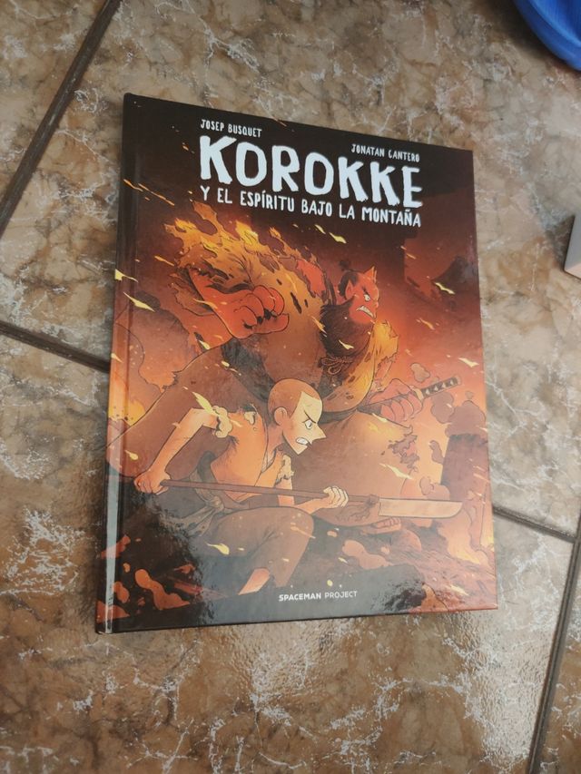 Korokke y el espíritu bajo la montaña