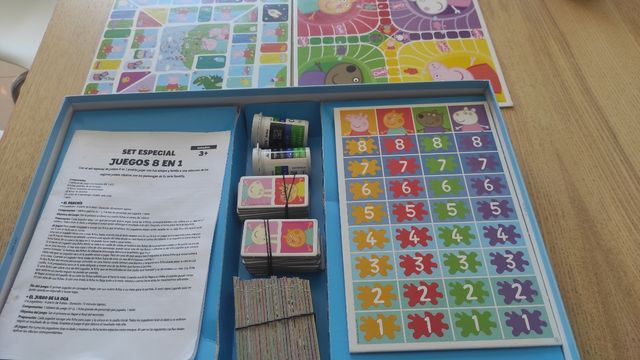 Peppa Pig Set Especial 8 juegos en 1