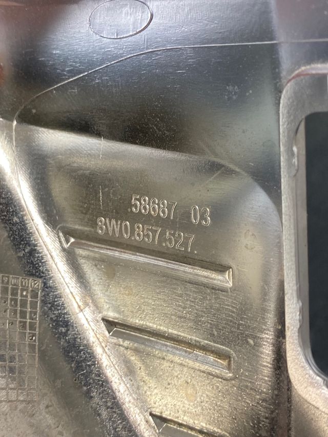 Tapa carcasa  izquierda Audi A5 RS Aluminio