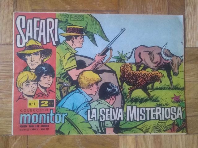 Safari Colección Monitor nº 1 -La selva misteriosa