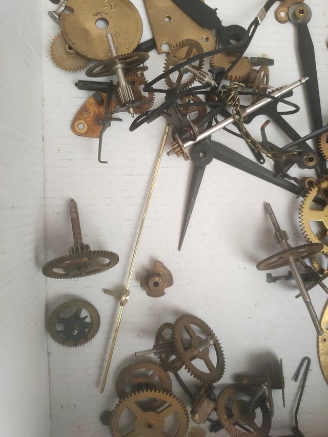 Piezas de relojes mecánicos