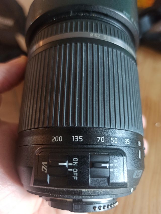 Objetivo Tamron 18-200 vr