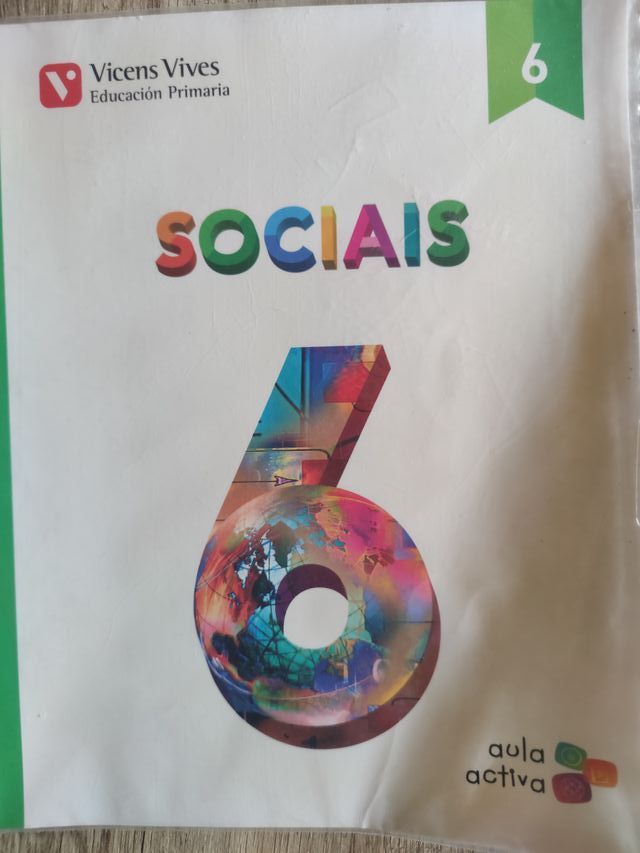 Libro Ciencias Sociais 6º Primaria Vicens Vives