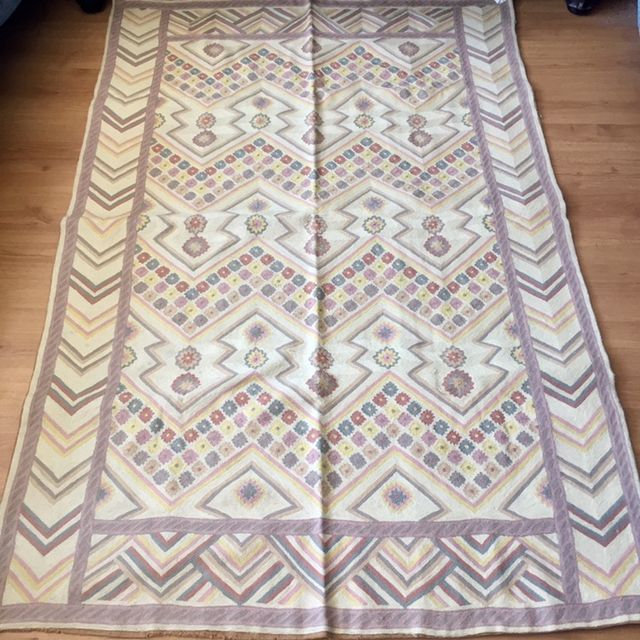 Alfombra hecha a mano, Kashmir, India