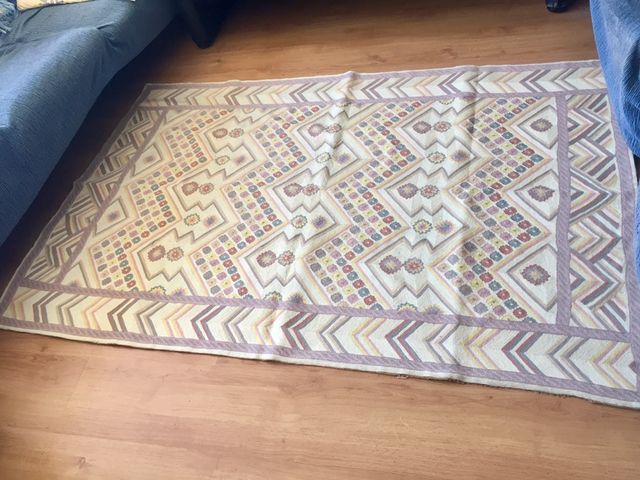 Alfombra hecha a mano, Kashmir, India