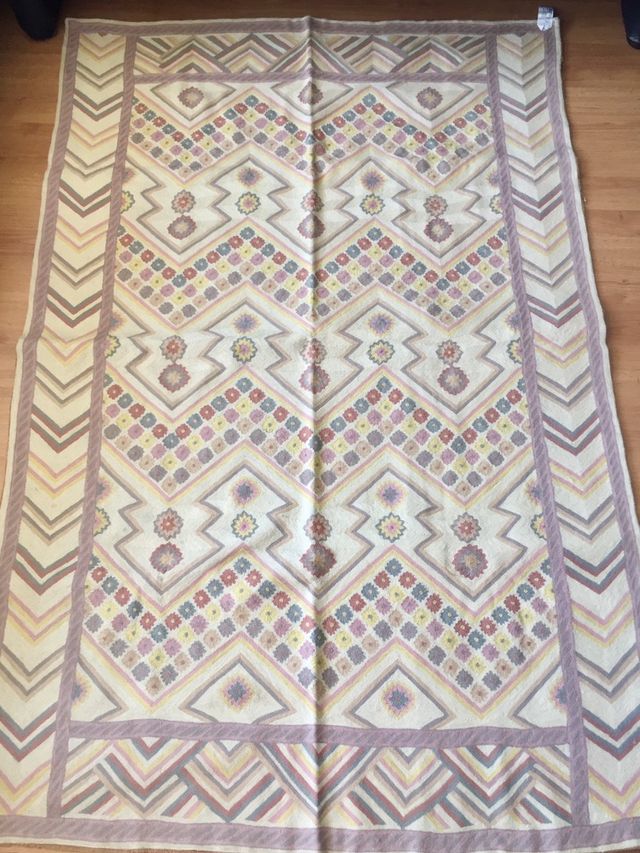 Alfombra hecha a mano, Kashmir, India