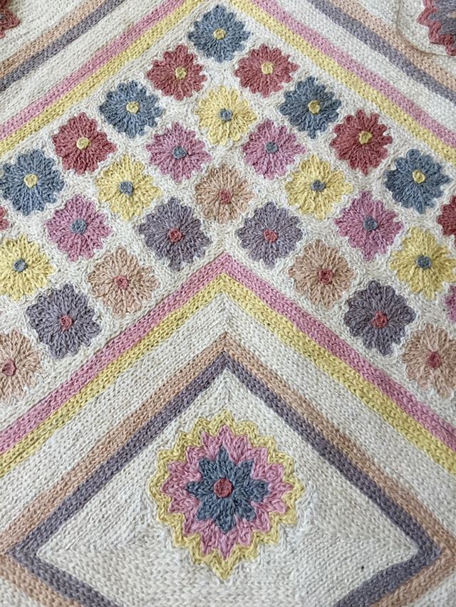 Alfombra hecha a mano, Kashmir, India