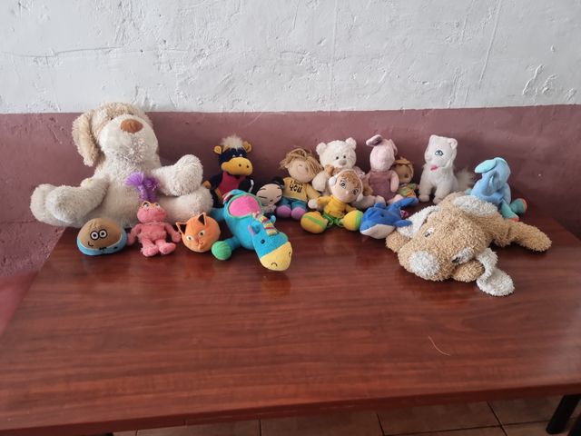 Conjunto de peluches