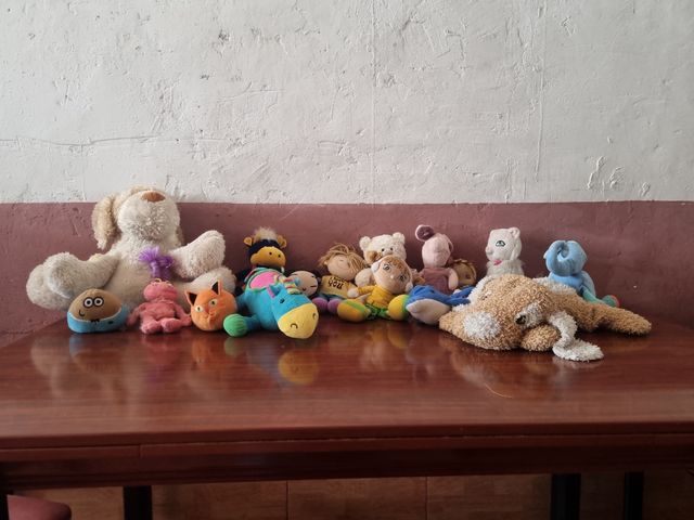 Conjunto de peluches