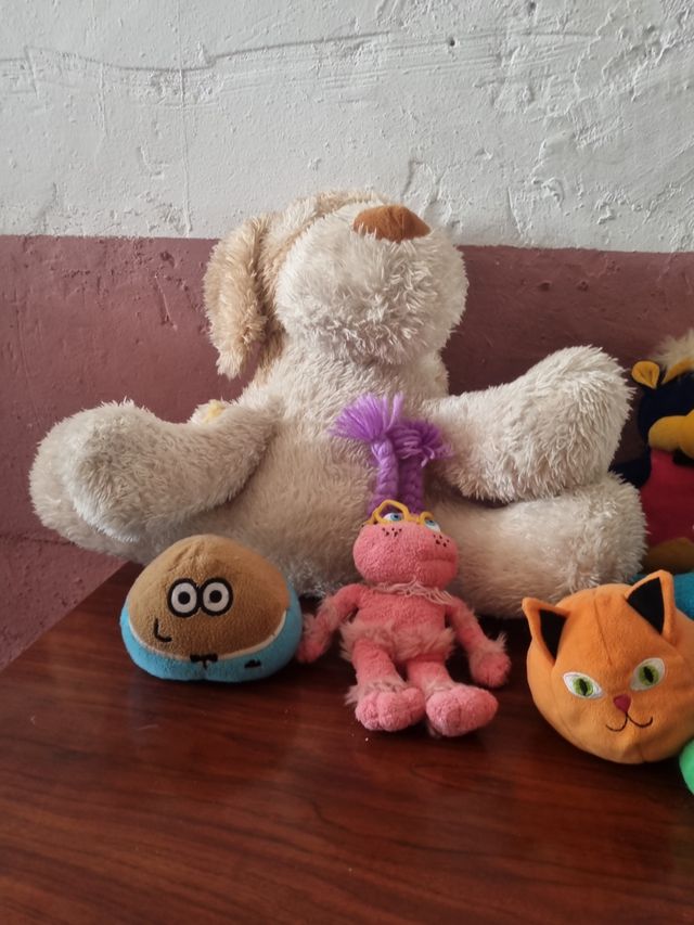 Conjunto de peluches