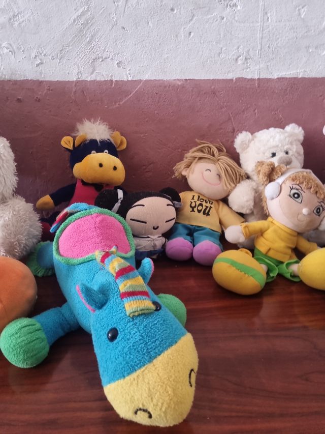 Conjunto de peluches