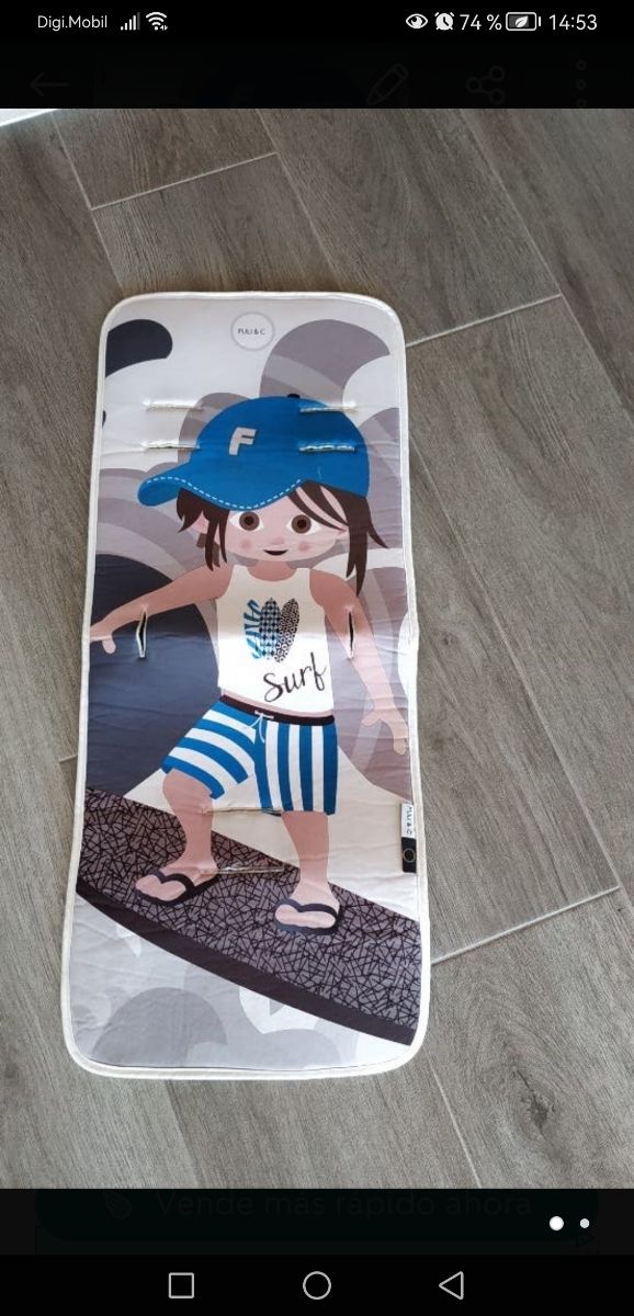 colchoneta funda silla paseo