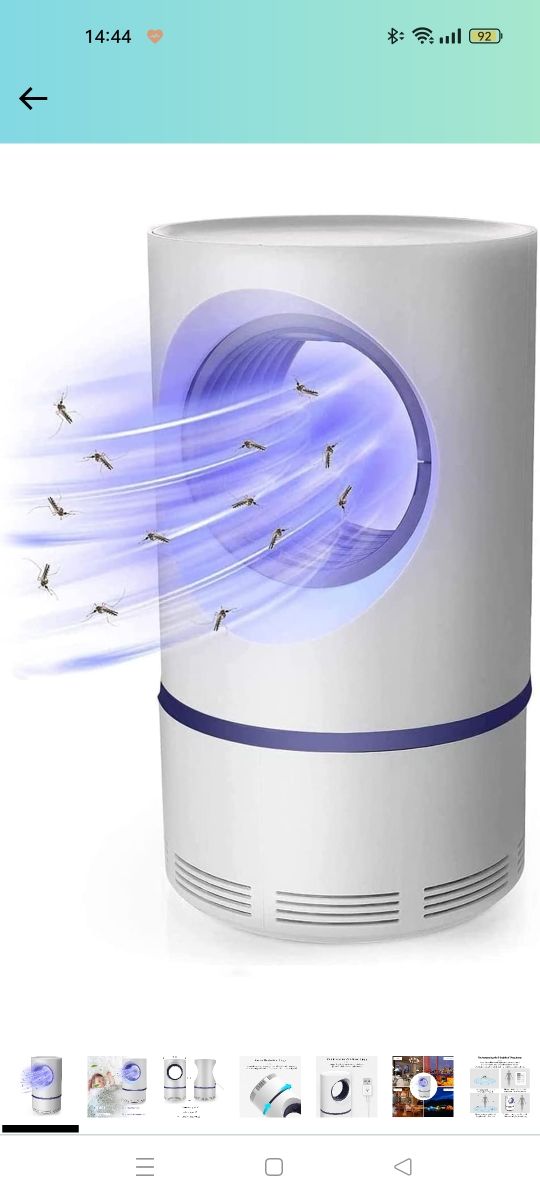 ✅lampara absorción mosquitos a estrenar ✅