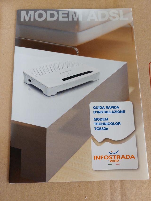 MODEM ROUTHER TECHNICOLOR TG582N