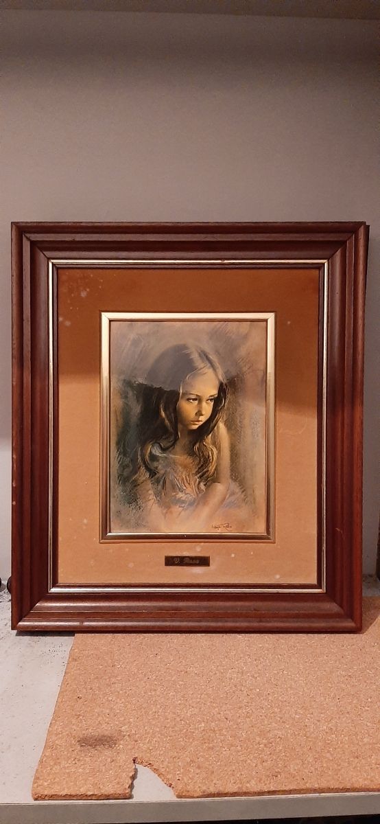 Cuadros esmalte sobre metal - vicente roso