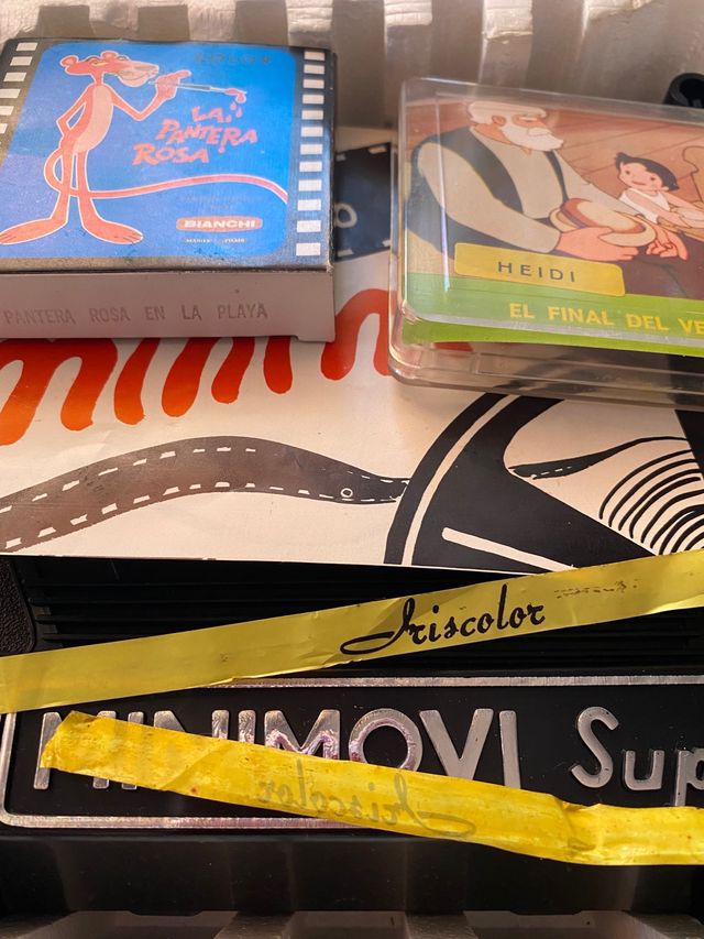 Minimovi súper 8 años 70 + dos películas.