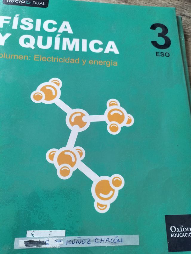 Libros de texto 3° eso 