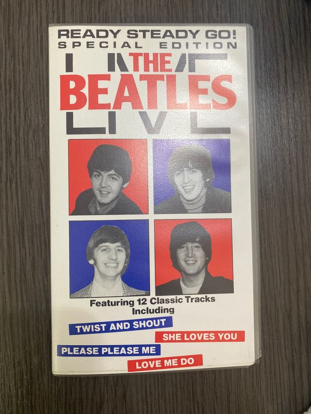 VHS The Beatles Live